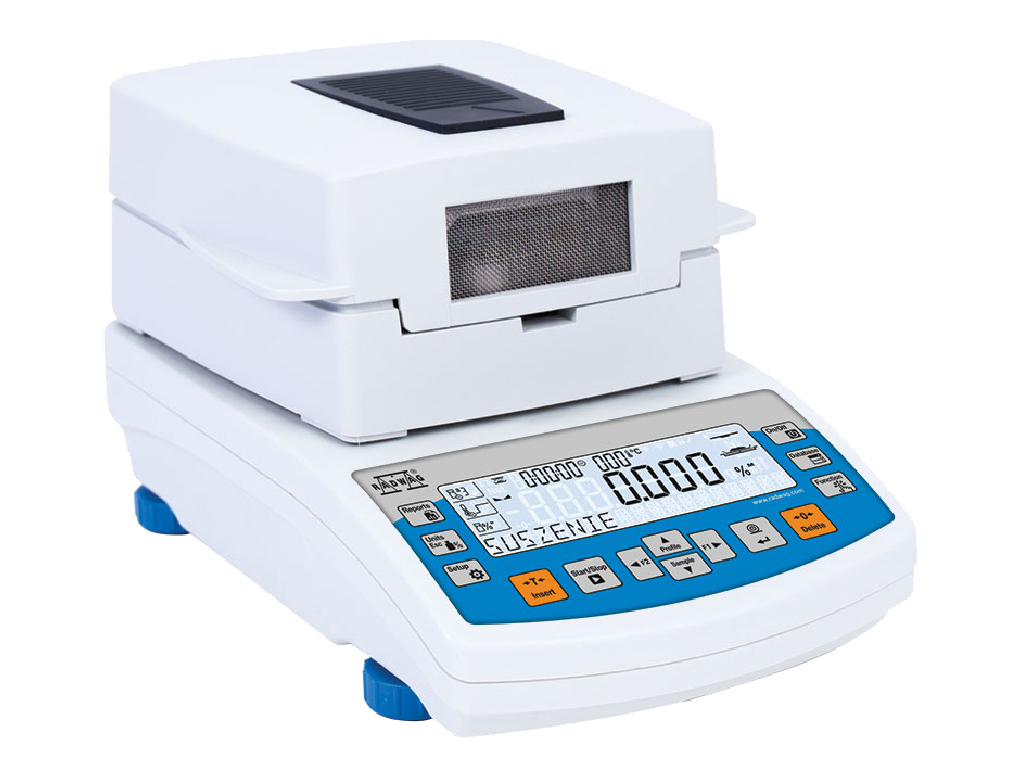 MOISTURE ANALYZER AND WATER ACTIVITY METER FOR PRODUCERS OF FOOD