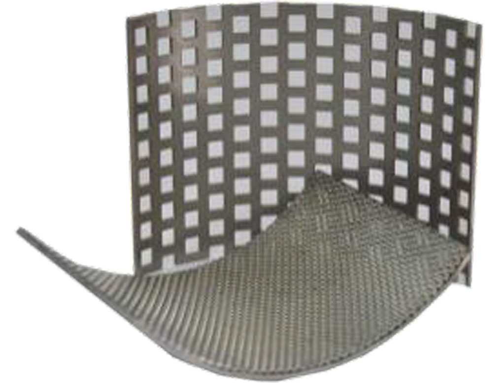 Bottom sieve of stainless steel, Square holes, 6.00 mm 3