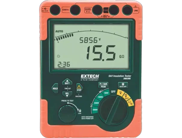INSULATION TESTER, HIGH VOLTAGE -UP to 5000V