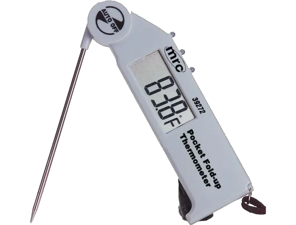 THERMOMETER, FOLD-UP POCKET STYLE