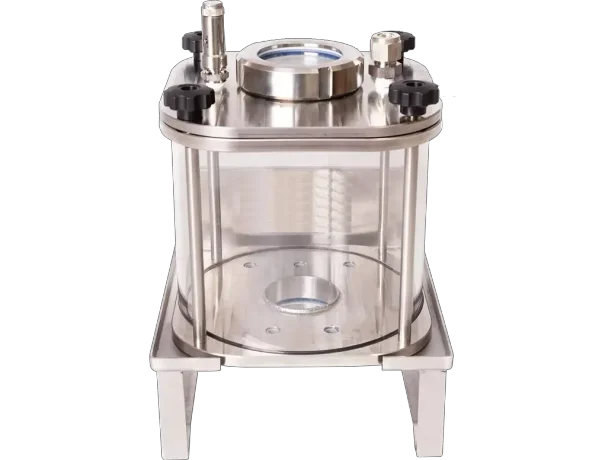 Transparent Test Vessels for IP Testing