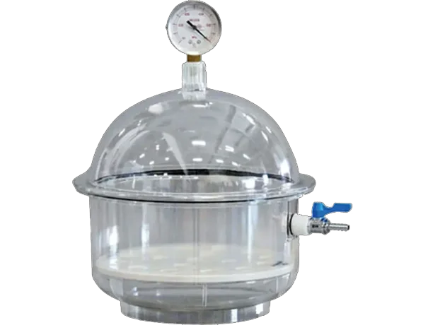 POLYCARBONATE VACUUM DESICATOR ID 210MM