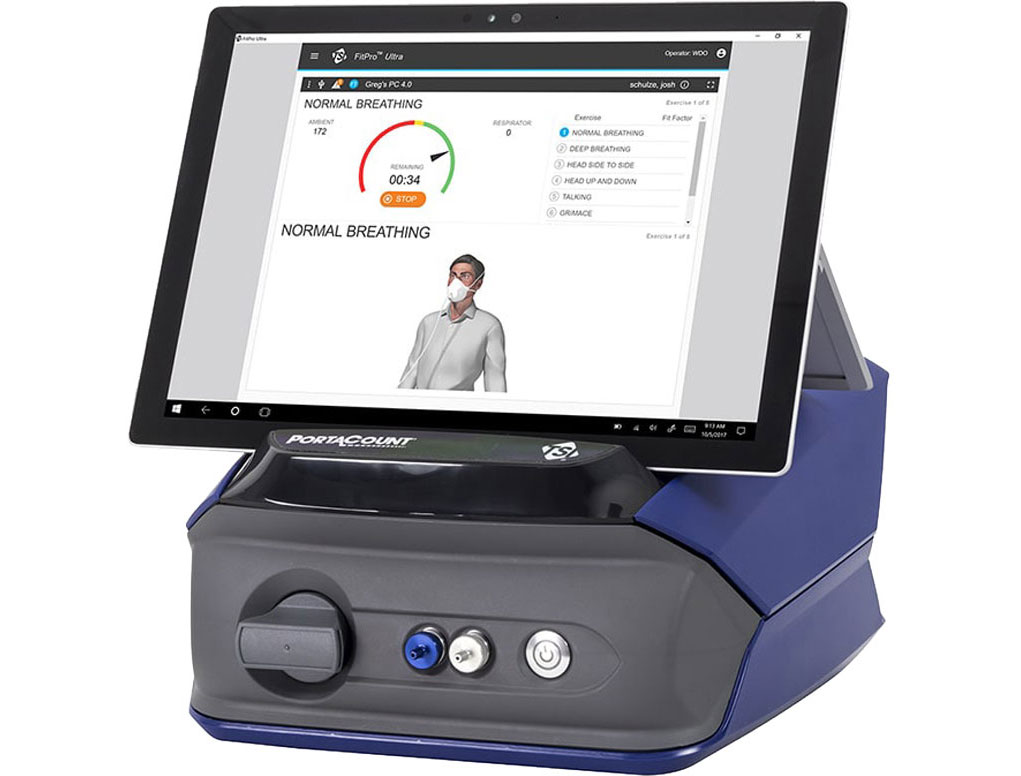 Quantitative respirator fit tester