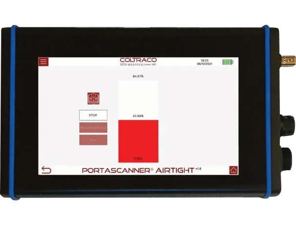 ULTRASONIC AIRTIGHTNESS LEAK DETECTION