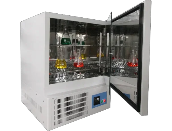 Refrigereted laboratory incubator 150 liter+Glass door,-10 to +60 deg C 3
