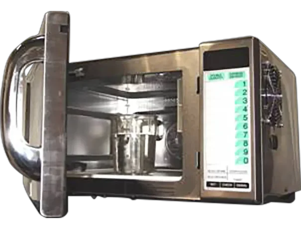 Laboratory microwave for chemical processing of corrosive materials