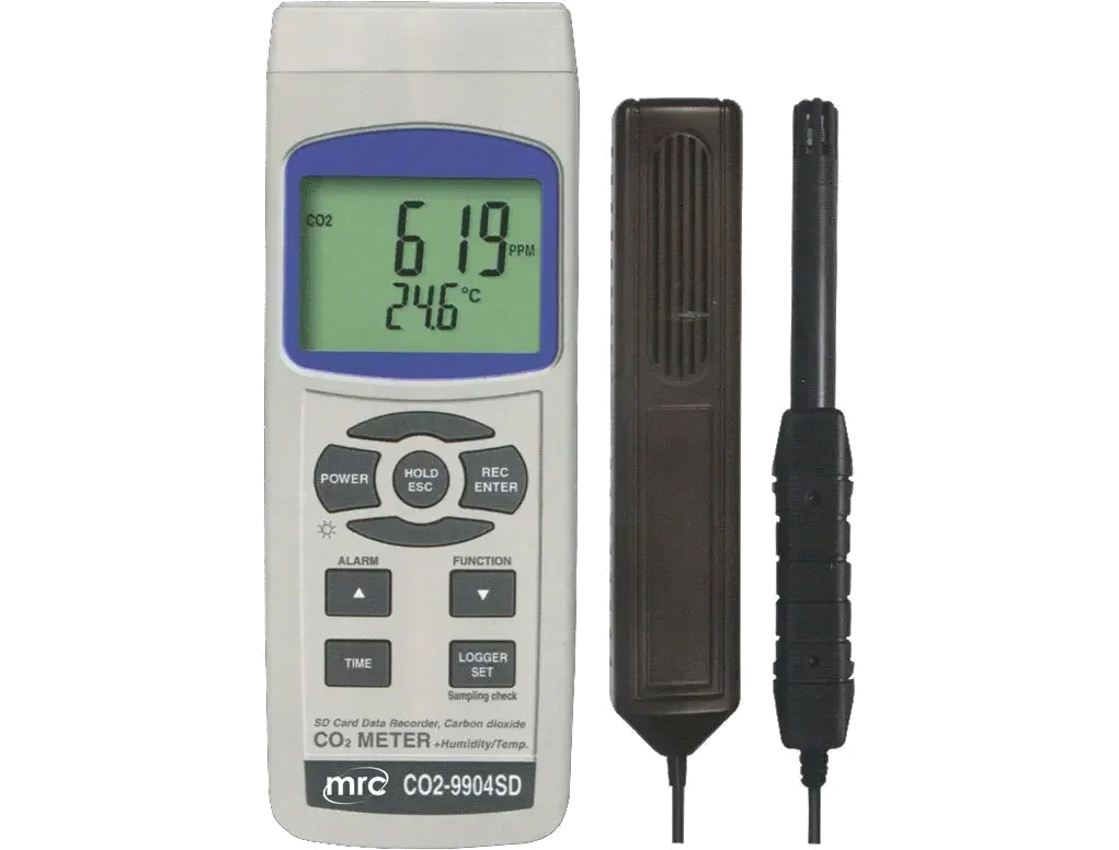 CO2 METER + Humidity/Temp + Dew point+ Data recorder
