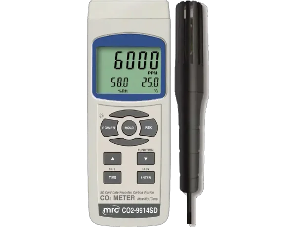 CO2 METER + Humidity/Temp + Dew point+ Data recorder