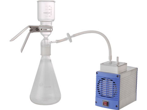 Chemical Resistant Vacuum Pump 14l/min+filtration set