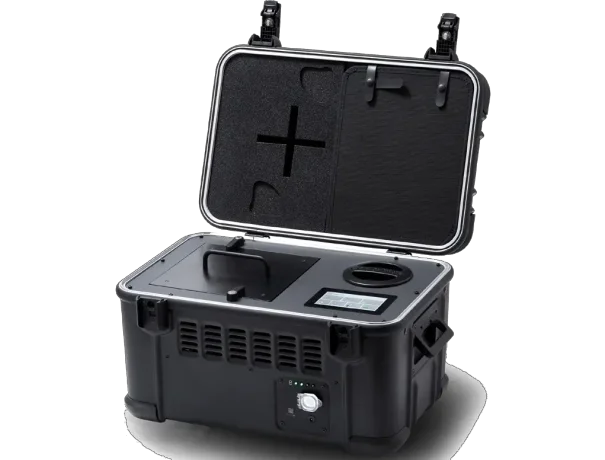 Portable CO2 incubator for the temporary storage and transport
