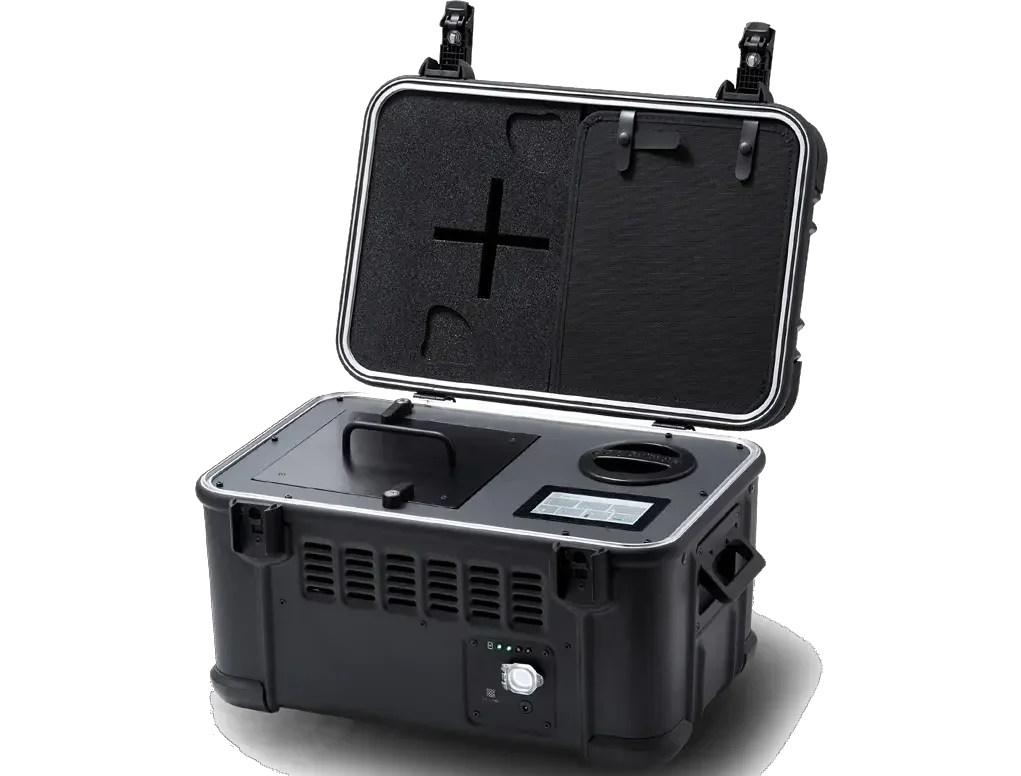 Portable CO2 incubator for the temporary storage and transport