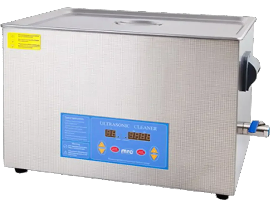 27 litre laboratory ultrasonic bath+heater basket and cover 3