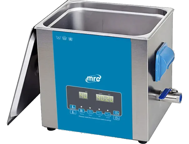 10.8 litre digital degas laboratory Ultrasonic Bath+heater basket and cover 3