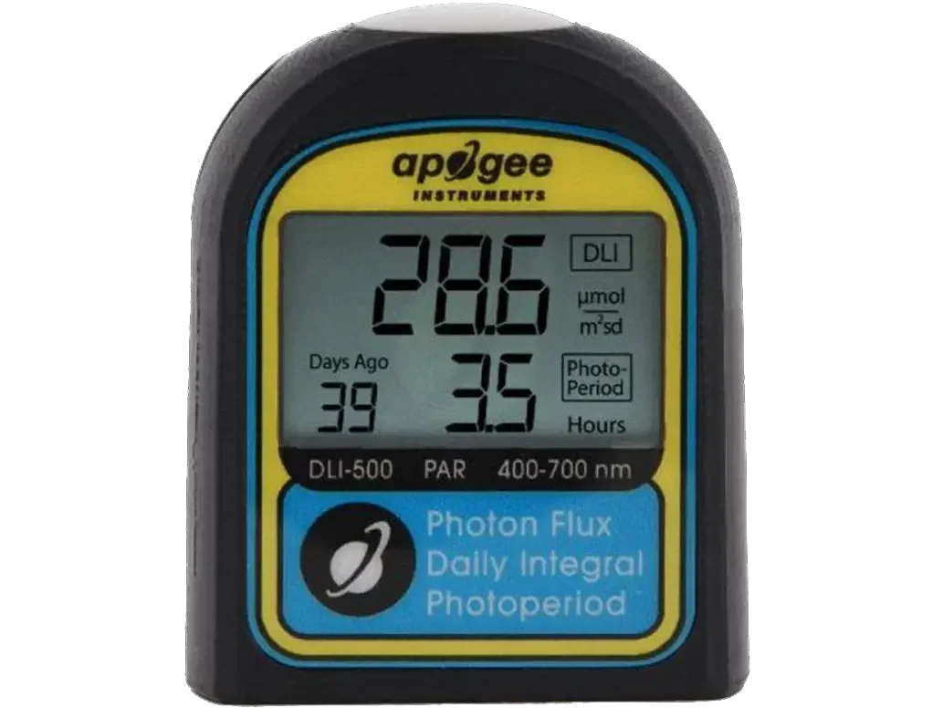 PAR, DAILY LIGHT INTEGRAL, PHOTOPERIOD METERS,FULL-SPECTRUM