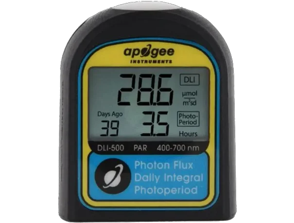 PAR, DAILY LIGHT INTEGRAL, PHOTOPERIOD METERS,FULL-SPECTRUM
