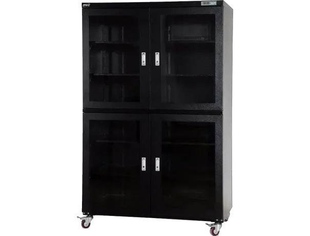 Dry cabinet 1-10%RH 1428 liter 5 Shelves 4 Doors