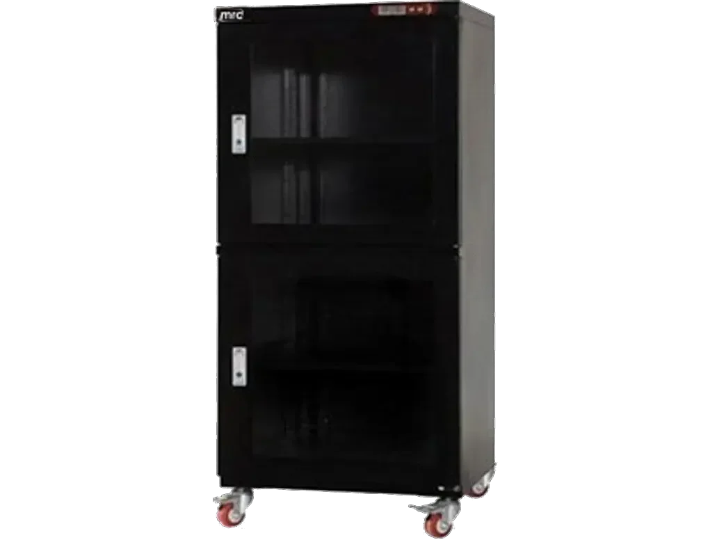 Dry cabinet 20-60%RH 240 liter 3 Shelves 2 Doors