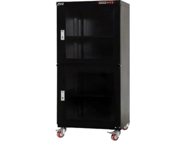 Dry cabinet 10-20%RH 240 liter 3 Shelves 2 Doors