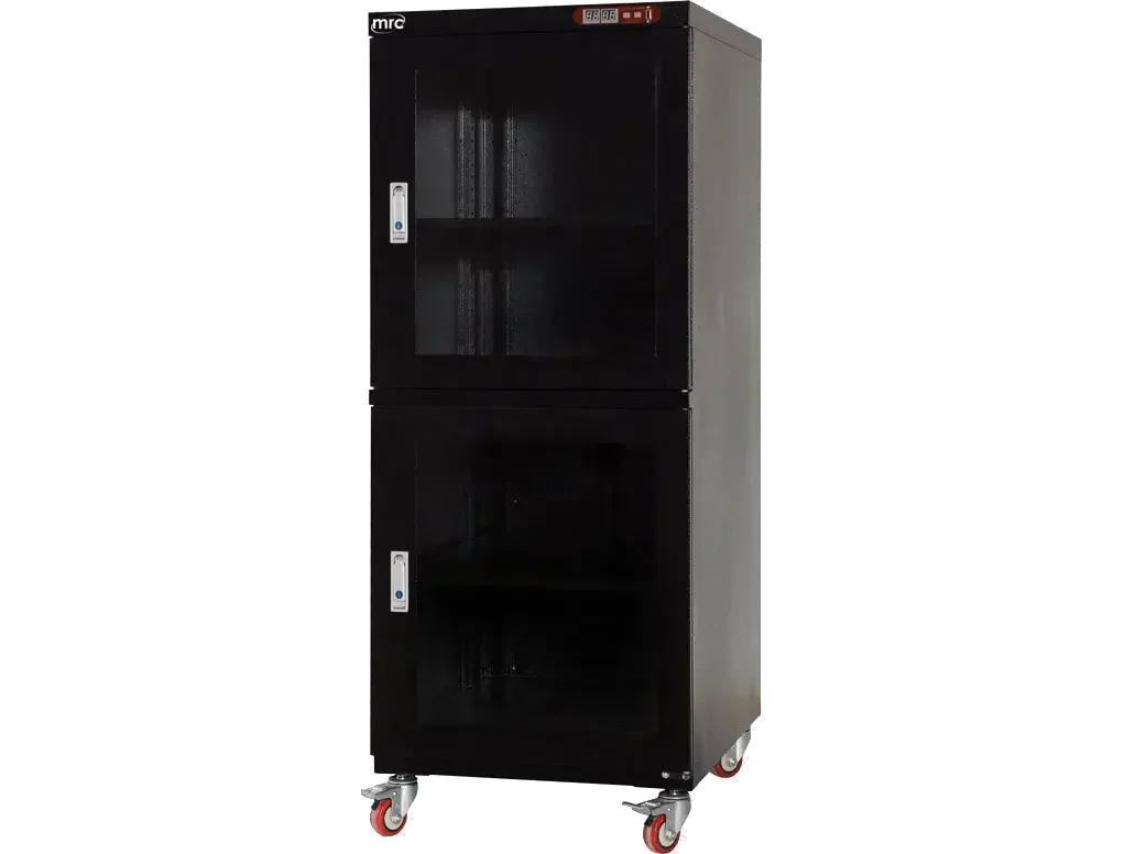 Dry cabinet 10-20%RH 540 liter 3 Shelves 2 Doors