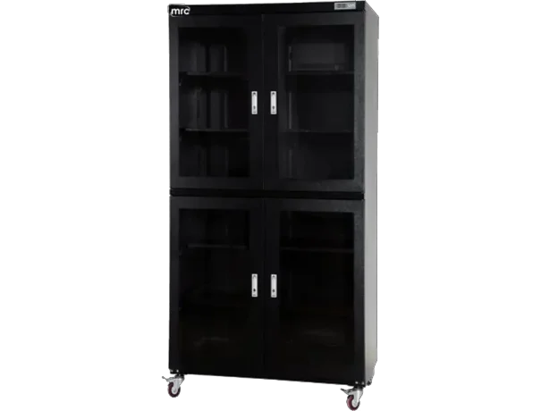 Dry cabinet 10-20%RH 870 liter 5 Shelves 4 Doors