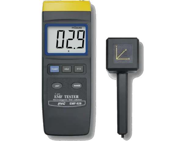 Three axis (X, Y, Z direction), 3 D EMF TESTER