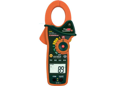 CLAMP METER, AC/DC WITH CAT IV RATING