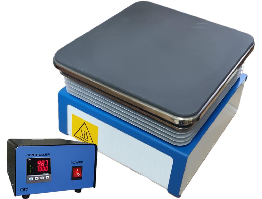 GIANT IRON HOTPLATE 300X300MM UP TO 450DEGC,SEPERATE CONTROLLER