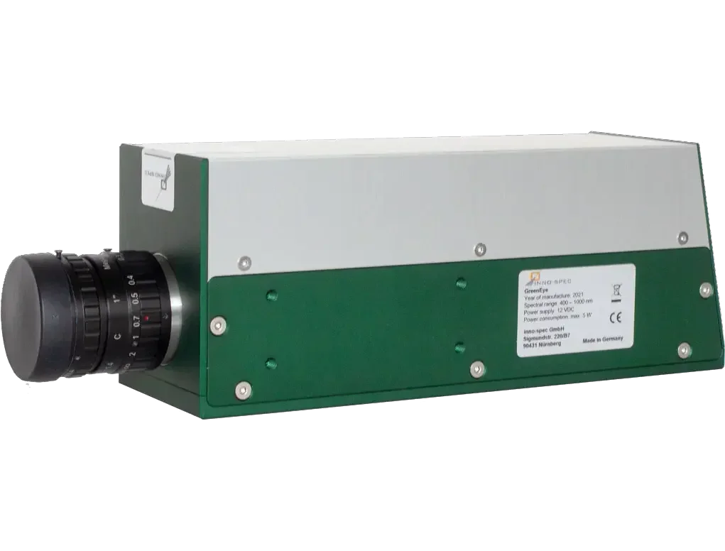 VIS / NIR HYPERSPECTRAL CAMERA WITH A WAVELENGTH RANGE OF 400 TO 1000 NM