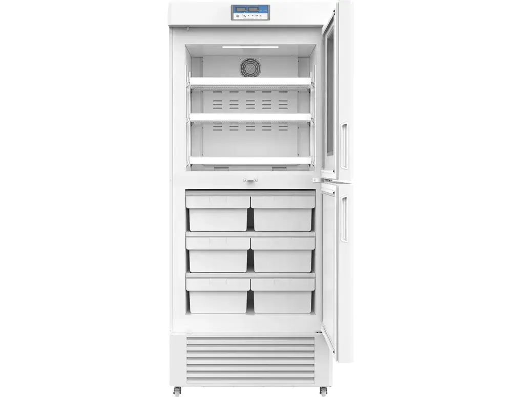 Combined refrigerator +2~+8C & freezer -10~-40C 3