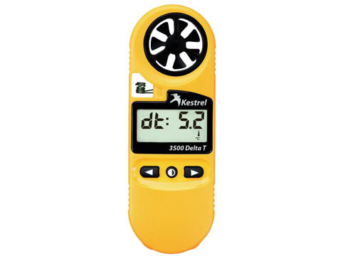 Kestrel 3500DT Weather Meter / Digital Psychrometer +Delta-T