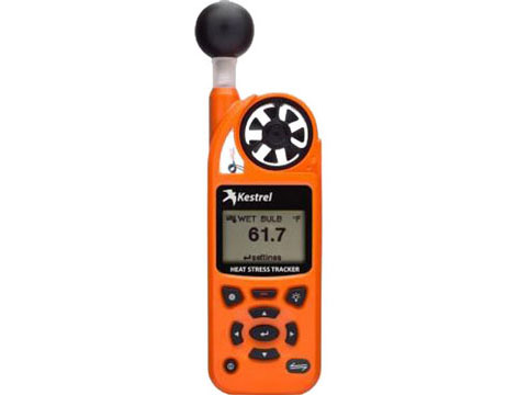 Kestrel 5400 Heat Stress Tracker Pro with LiNK, Compass + Vane Mount
