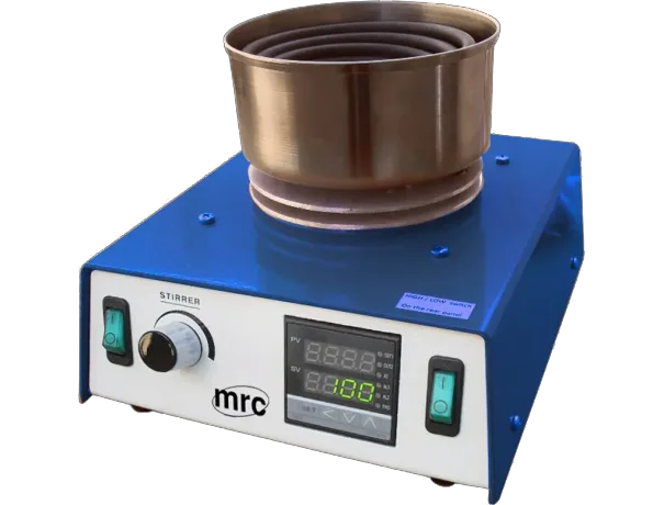 Flask heater+stirrer ,Digital control, 650 deg C, 1 liter laboratory