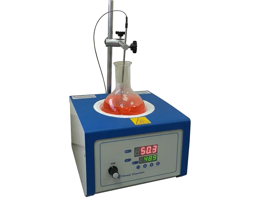 Digital laboratory heating mantel 1000ml with magnetic stirrer 3
