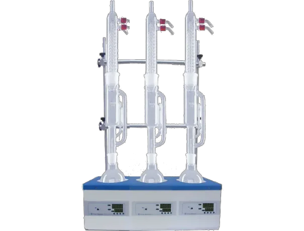 Digital Flask Heaters, 3 places+Stirrer