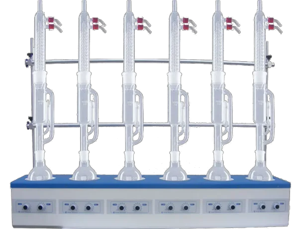 Flask Heaters, 6 places+Stirrer