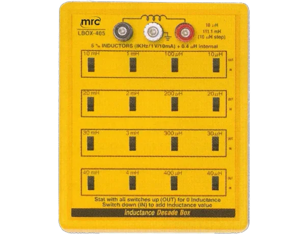 INDUCTANCE DECADE BOX