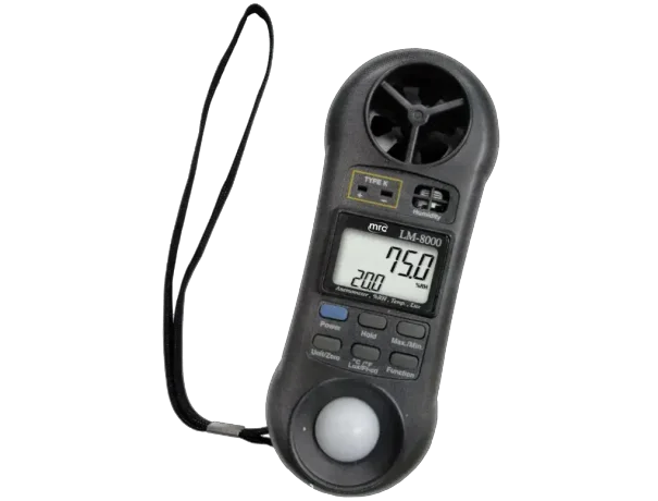 Anamometer, Humidity, Light Meter, Thermometer 3