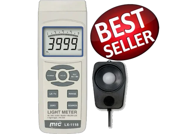 Light meter up to 400,000 LUX 3