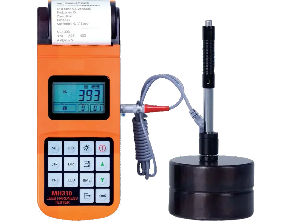 Hand held hardness meter