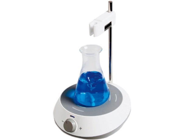 Ciblanc Portable Laboratory Magnetic Stirrer Mixer with Cross Type Stir Bar  Max. Stirring Capacity 50ml Batteries Operated Experiment Equipments 