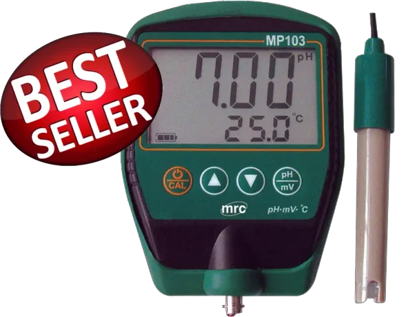 Portable Ph/Temp. meter kit 3