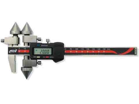 Apothem and Centerline Digital Calipers