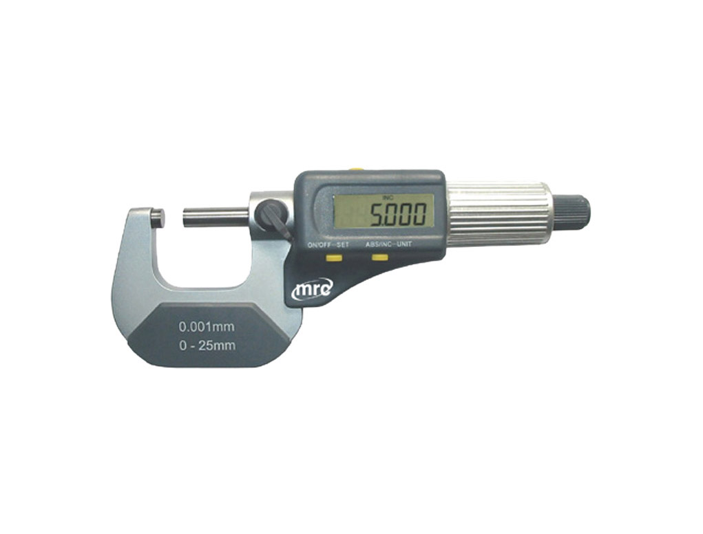 Micrometer 0 1 Outside 2 Set Digital 0001 New Carbide No Elect Carbon Meter Mili 