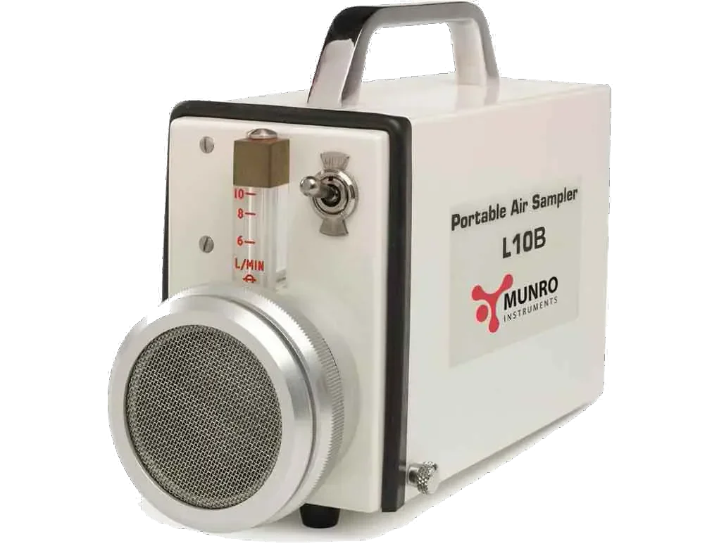 Battery-Powered Portable Air Sampler: Non-rechargeable