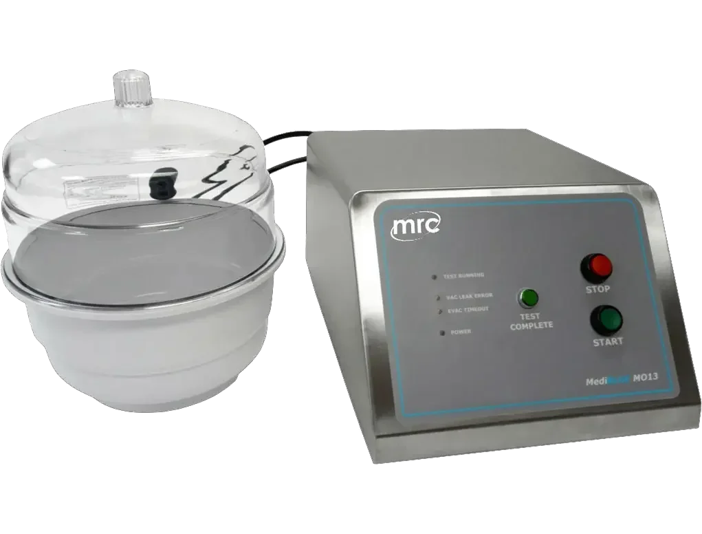 Methylene Blue Dye Test System - Internal venturi action vacuum pump