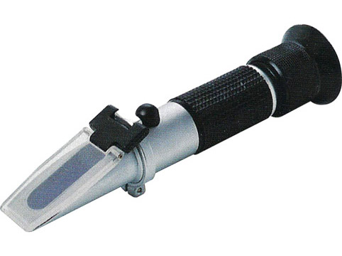 Refractometer 0-32% Brix ,temp compensation