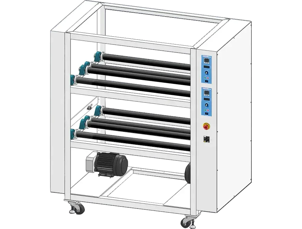 2 stages two rows jar mill-1000mm,pot dia. 90-240mm