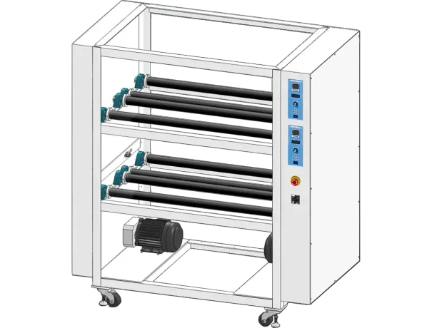 2 stages two rows jar mill-1000mm,pot dia. 90-240mm