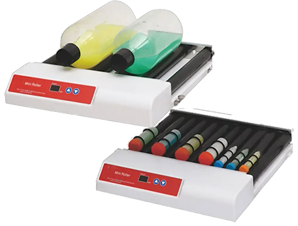 Tubes/Bottles Mini Roller, Bench Top, 5 positions 3