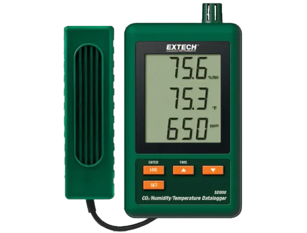 CO2/HUMIDITY/TEMPERATURE DATALOGGER 3